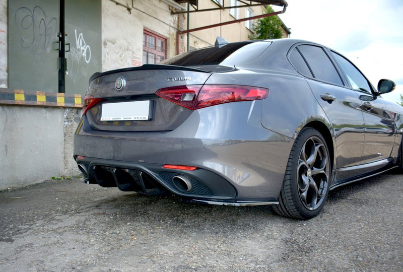 Maxton Design - REAR DIFFUSER ALFA ROMEO GIULIA VELOCE (2015-2019)