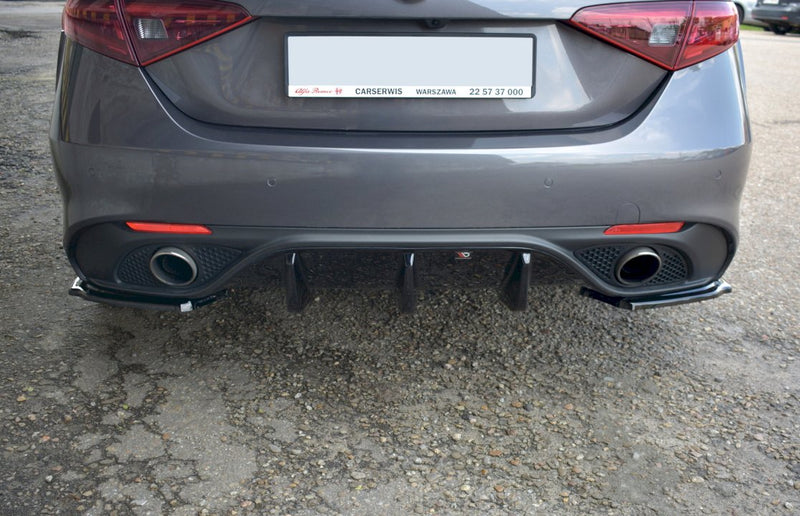 Maxton Design - REAR DIFFUSER ALFA ROMEO GIULIA VELOCE (2015-2019)