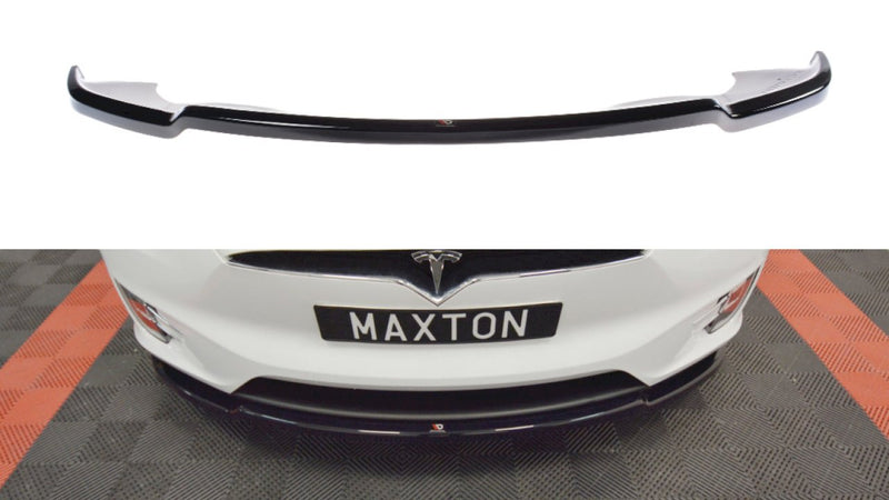 Maxton Design - FRONT SPLITTER V.1 TESLA MODEL X (2015-)