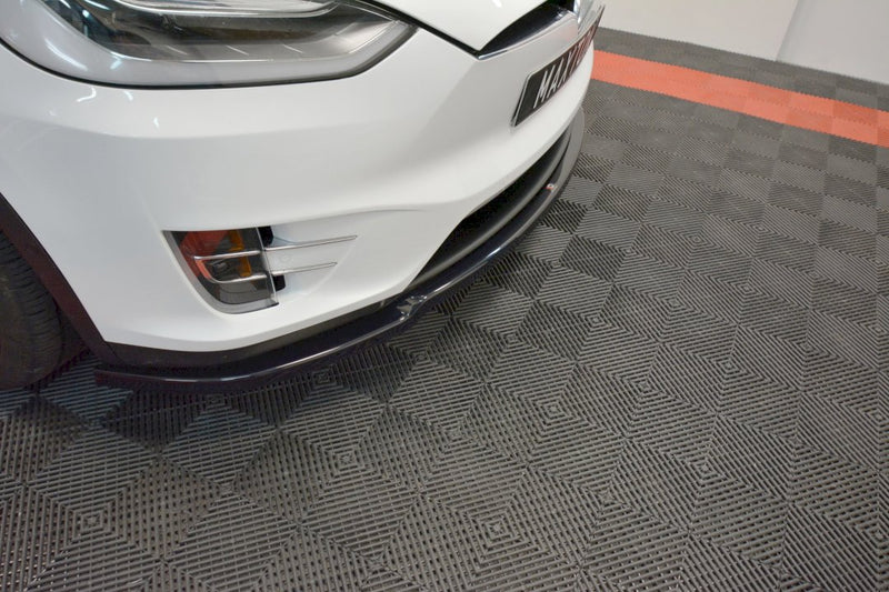 Maxton Design - FRONT SPLITTER V.1 TESLA MODEL X (2015-)