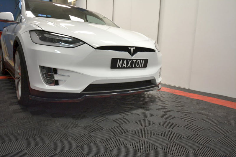 Maxton Design - FRONT SPLITTER V.1 TESLA MODEL X (2015-)
