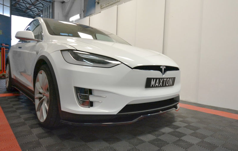 Maxton Design - FRONT SPLITTER V.2 TESLA MODEL X (2015-)