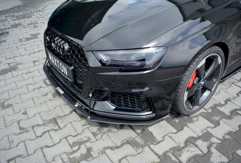 Maxton Design -  Front Racing Splitter V.1 Audi RS3 Sportback 8V Facelift