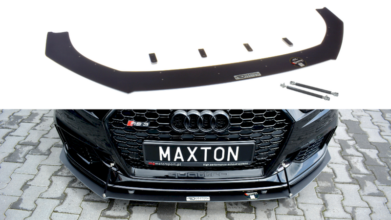 Maxton Design -  Front Racing Splitter V.1 Audi RS3 Sportback 8V Facelift