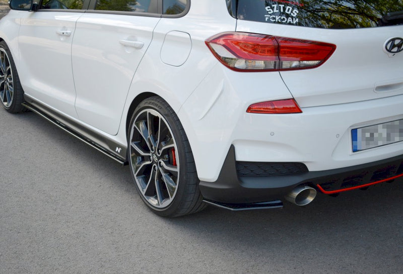 Maxton Design - REAR SIDE SPLITTERS HYUNDAI I30 MK3 N