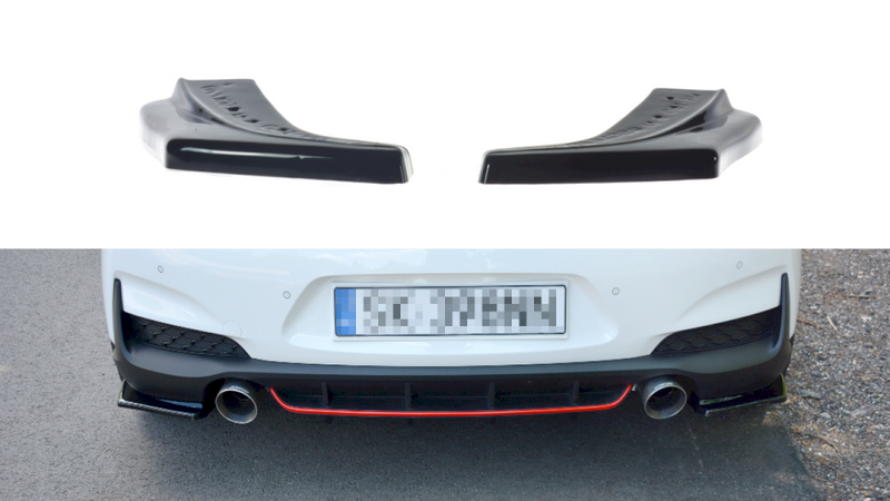 Maxton Design - REAR SIDE SPLITTERS HYUNDAI I30 MK3 N