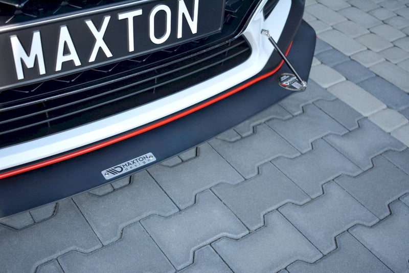 Maxton Design - FRONT RACING SPLITTER HYUNDAI I30 MK3 N