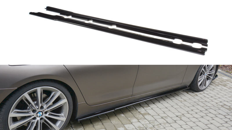 Maxton Design - SIDE SKIRTS DIFFUSERS BMW 6 GRAN COUPÉ (2012-2014)