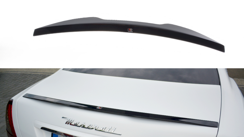 Maxton Design - SPOILER EXTENSION MASERATI QUATTROPORTE MK5 FACELIFT (2009-2012)