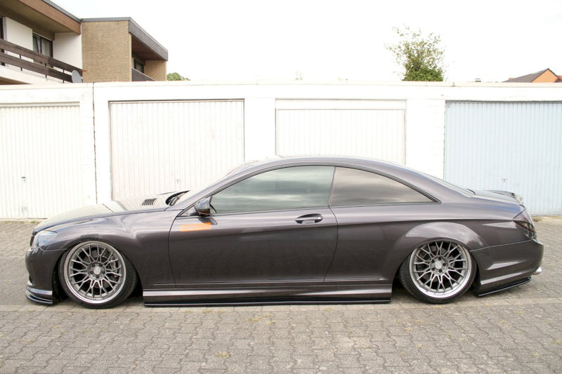 Maxton Design - REAR SIDE SPLITTERS MERCEDES CL 500 C216 AMGLINE (2006-2010)