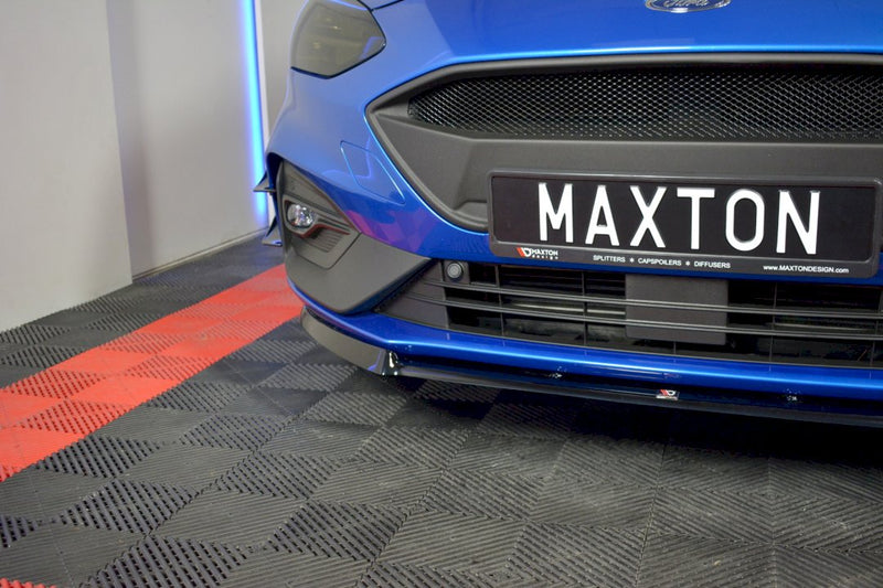 Maxton Design - FRONT SPLITTER V.2 FORD FOCUS ST / ST-LINE MK4