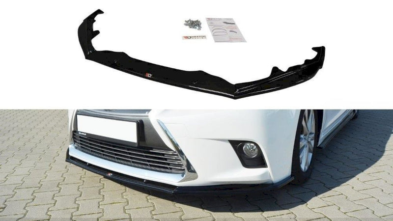 Maxton Design - FRONT SPLITTER V.1 LEXUS CT MK1 FACELIFT (2013-2017)