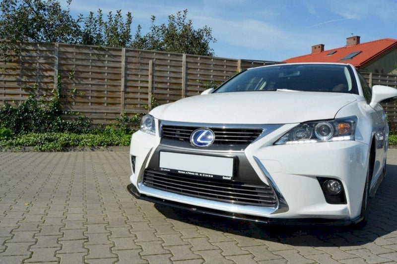 Maxton Design - FRONT SPLITTER V.1 LEXUS CT MK1 FACELIFT (2013-2017)