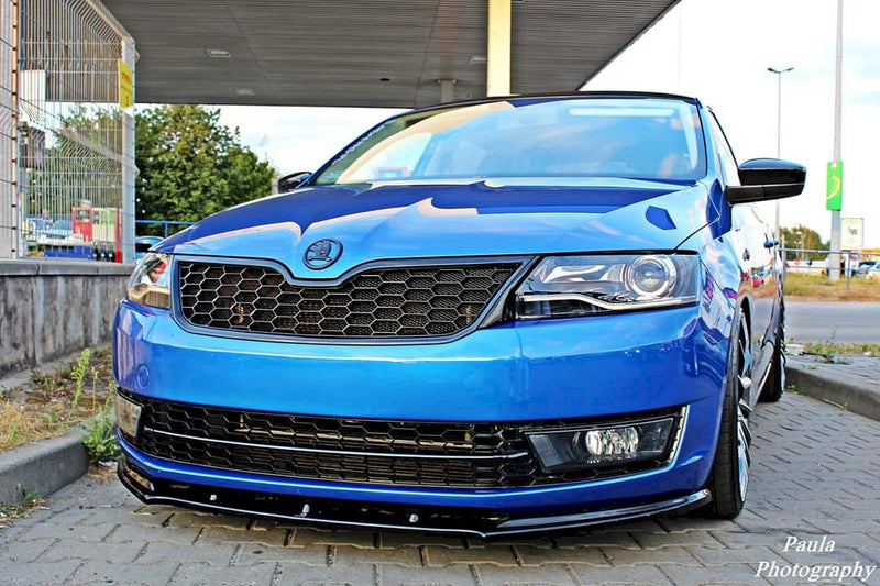 Maxton Design - FRONT SPLITTER SKODA RAPID