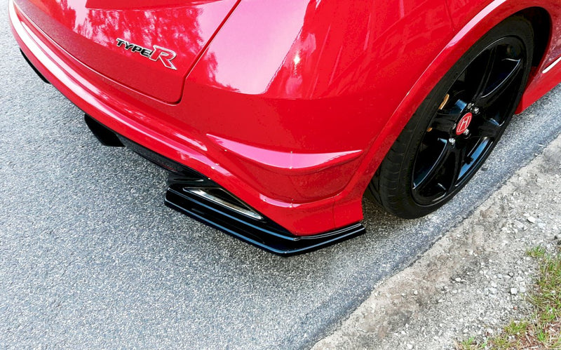 Maxton Design - REAR SIDE SPLITTERS HONDA CIVIC VIII TYPE-R GP (2007-2010)