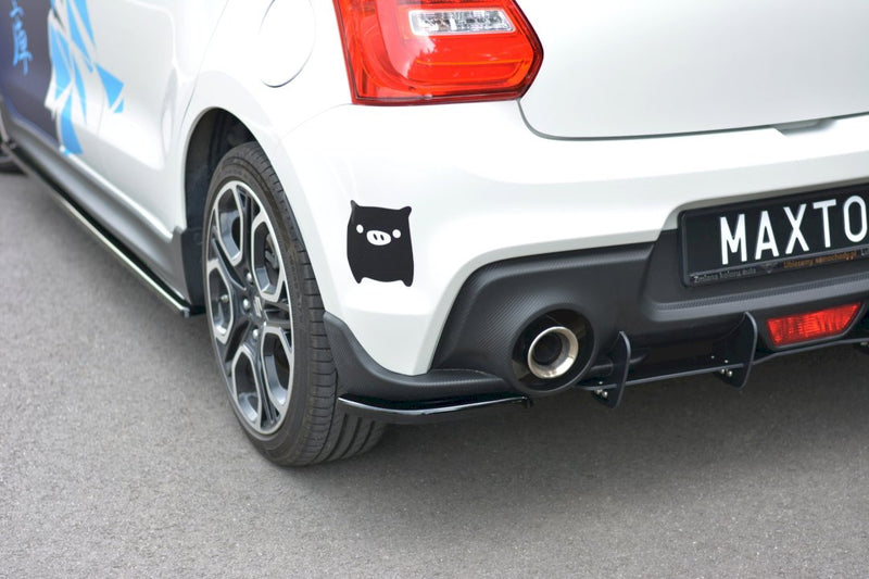 Maxton Design - REAR SIDE SPLITTERS SUZUKI SWIFT 6 SPORT (2018-)