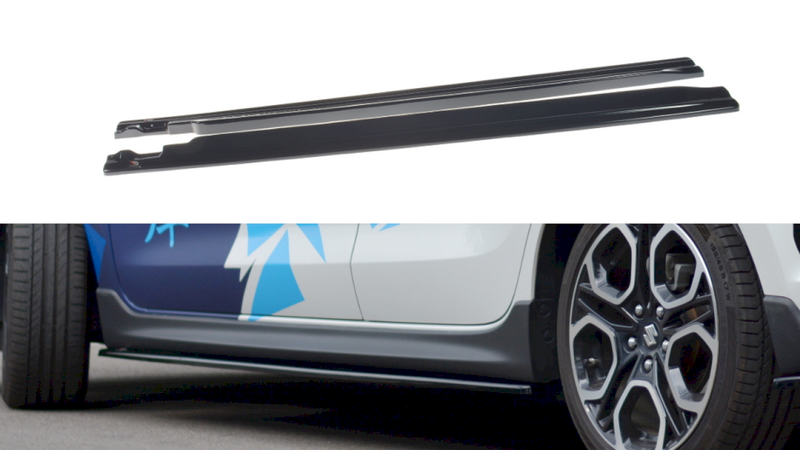 Maxton Design - SIDE SKIRTS DIFFUSERS SUZUKI SWIFT 6 SPORT (2018-)