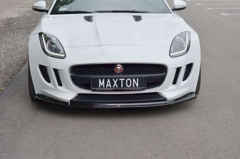 Maxton Design - FRONT SPLITTER V.1 JAGUAR F TYPE (2013-16)