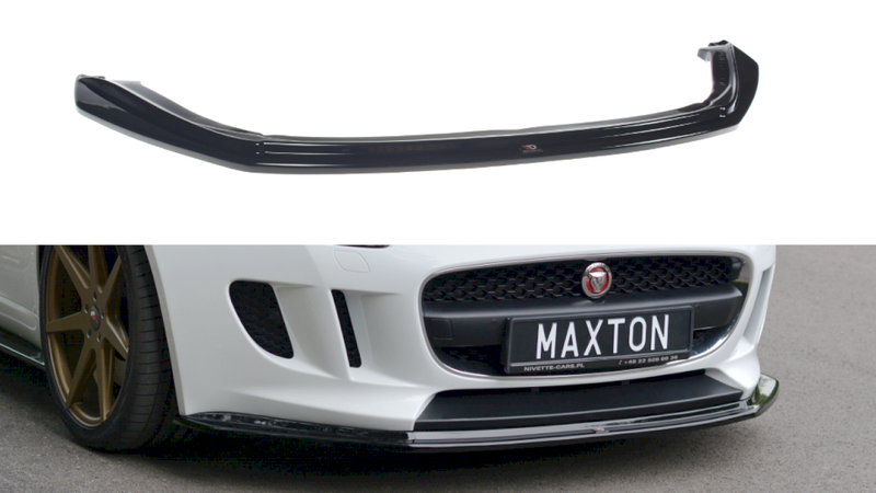 Maxton Design - FRONT SPLITTER V.1 JAGUAR F TYPE (2013-16)
