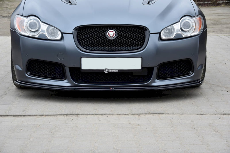 Maxton Design - FRONT SPLITTER V.1 JAGUAR XF- R (2007-2011)