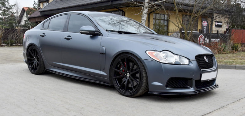 Maxton Design - FRONT SPLITTER V.1 JAGUAR XF- R (2007-2011)