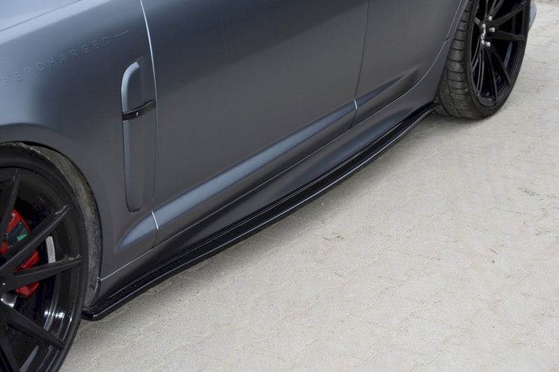 Maxton Design - SIDE SKIRTS DIFFUSERS JAGUAR XF- R (2007-2011)