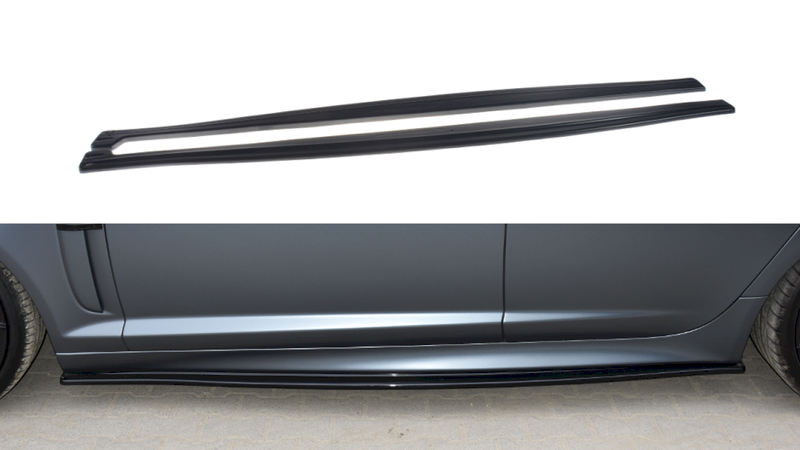 Maxton Design - SIDE SKIRTS DIFFUSERS JAGUAR XF- R (2007-2011)