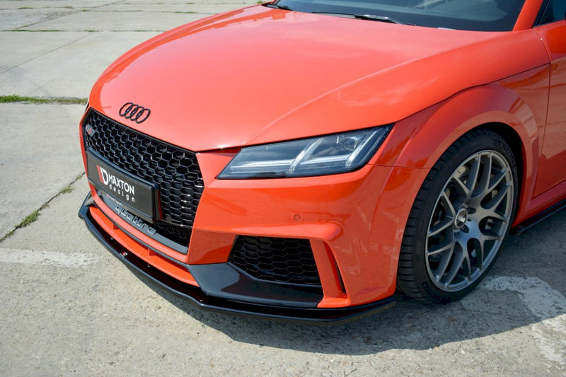 Maxton Design - FRONT SPLITTER V.1 AUDI TT MK3 (8S) RS (2016-UP)