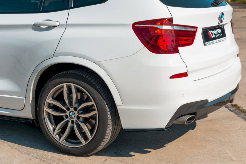 Maxton Design - REAR SIDE SPLITTERS BMW X3 F25 M-PACK FACELIFT (2014-2017)