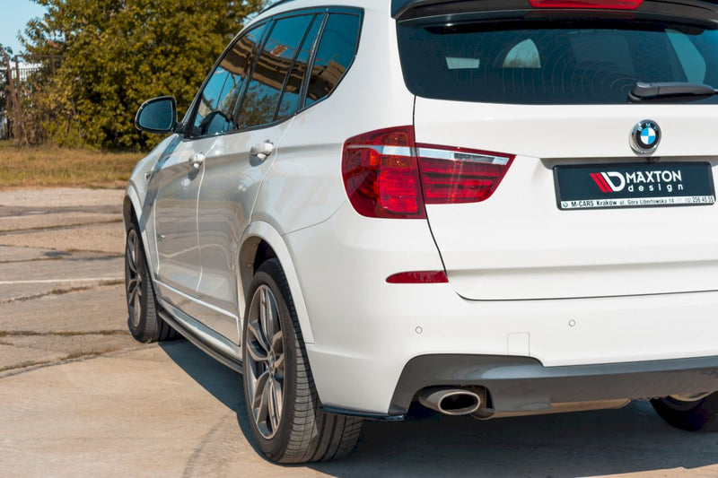 Maxton Design - REAR SIDE SPLITTERS BMW X3 F25 M-PACK FACELIFT (2014-2017)