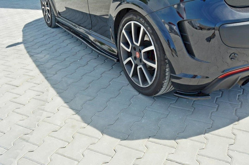 Maxton Design - REAR SIDE SPLITTERS FIAT PUNTO EVO ABARTH (2010-2014)