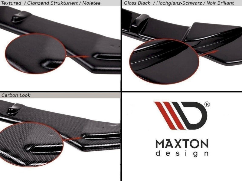 Maxton Design - SIDE SKIRTS DIFFUSERS FIAT PUNTO EVO ABARTH (2010-2014)