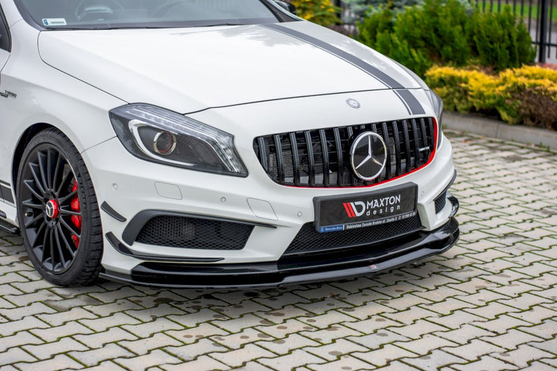 Maxton Design - FRONT SPLITTER MERCEDES A45 AMG W176 (2013-2015)
