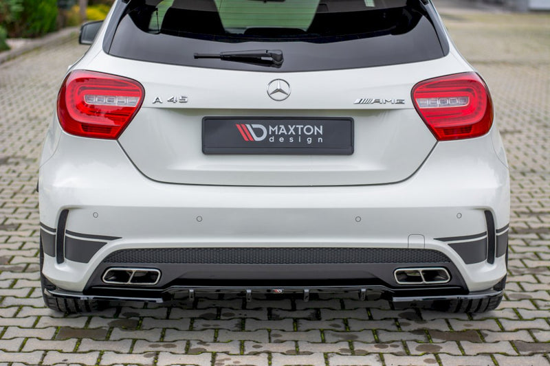 Maxton Design - REAR SIDE SPLITTERS MERCEDES A45 AMG W176 (2013-2015)