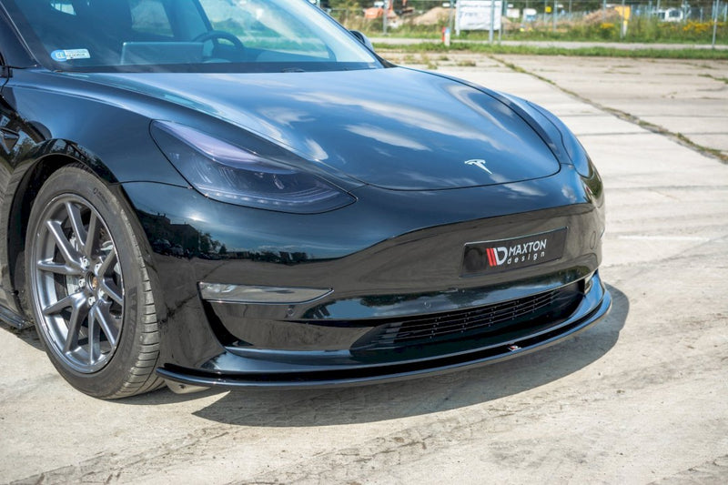 Maxton Design - FRONT SPLITTER TESLA MODEL 3 (2017-2023)