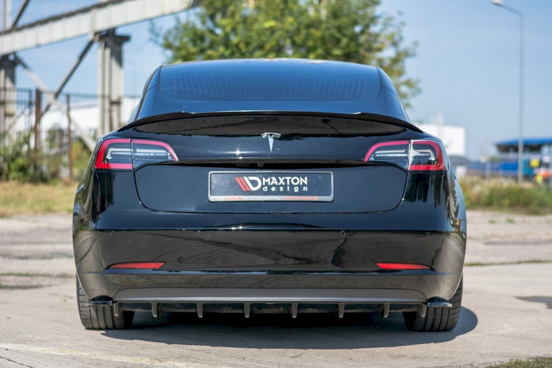 Maxton Design - REAR SIDE SPLITTERS TESLA MODEL 3 (2017-2023)