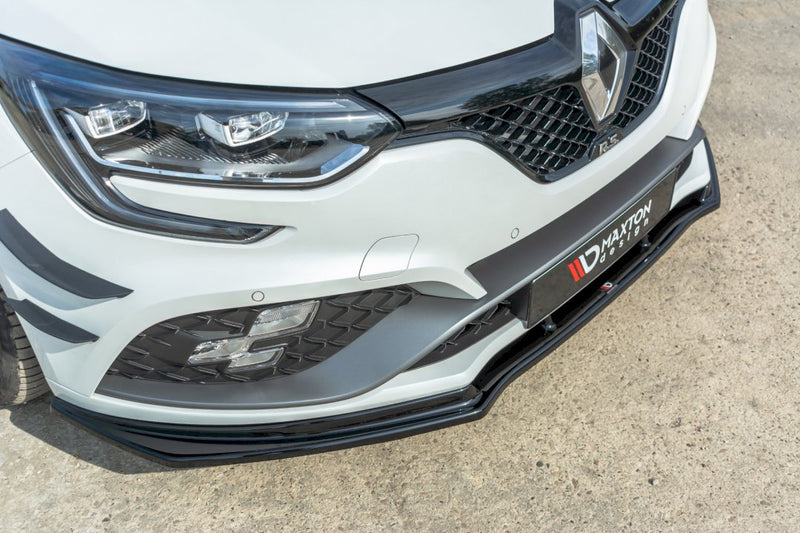 Maxton Design - FRONT SPLITTER V.1 RENAULT MEGANE MK4 RS (2018-2020)