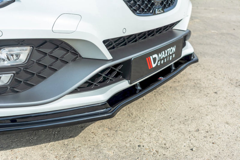 Maxton Design - FRONT SPLITTER V.1 RENAULT MEGANE MK4 RS (2018-2020)