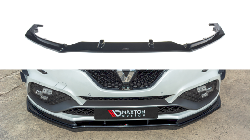 Maxton Design - FRONT SPLITTER V.1 RENAULT MEGANE MK4 RS (2018-2020)