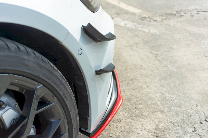 Maxton Design - FRONT BUMPER WINGS (CANARDS) RENAULT MEGANE RS MK4