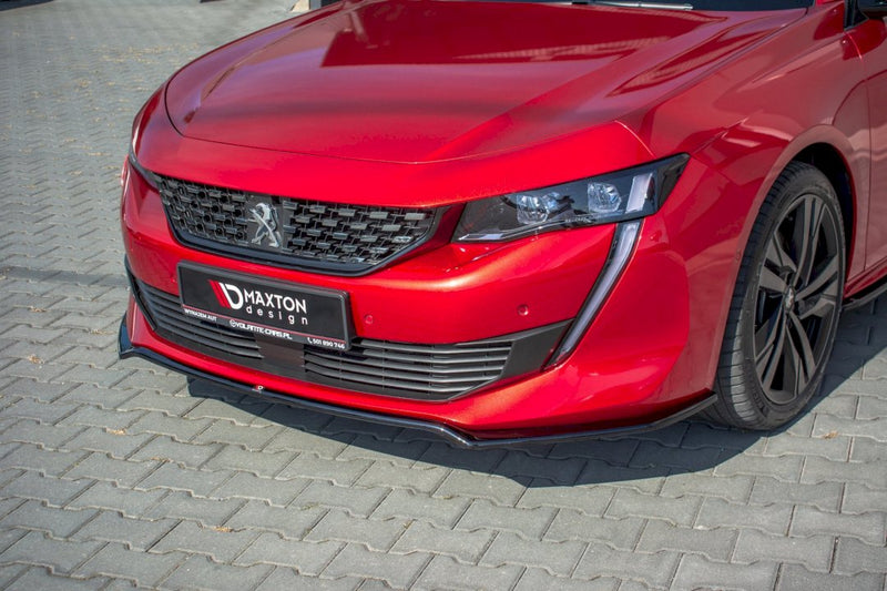 Maxton Design - FRONT SPLITTER V.1 PEUGEOT 508 SW MK2