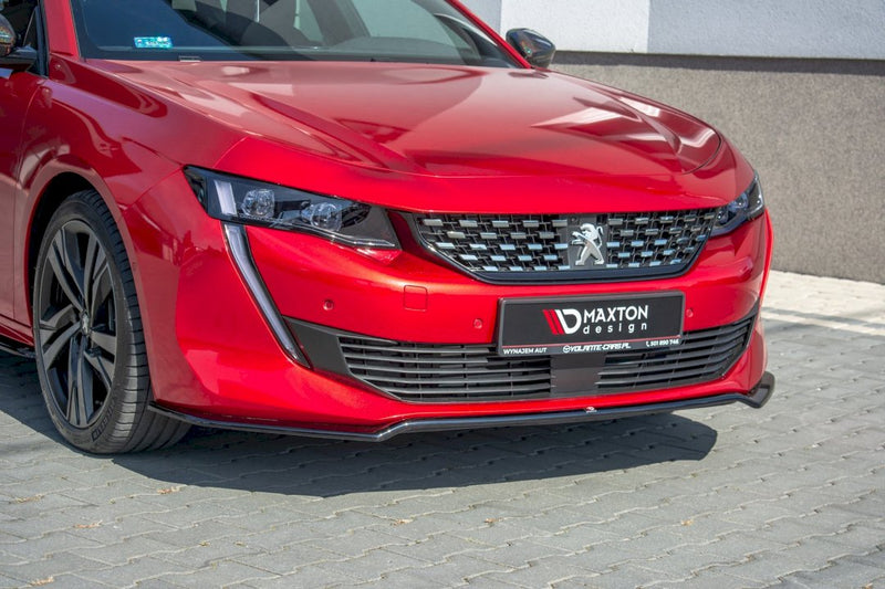 Maxton Design - FRONT SPLITTER V.1 PEUGEOT 508 SW MK2