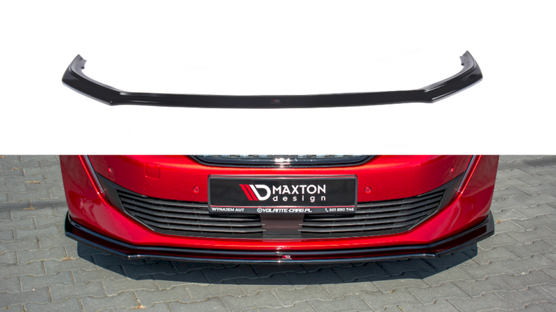 Maxton Design - FRONT SPLITTER V.2 PEUGEOT 508 SW MK2