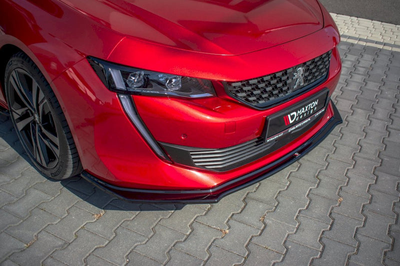 Maxton Design - FRONT SPLITTER V.2 PEUGEOT 508 SW MK2