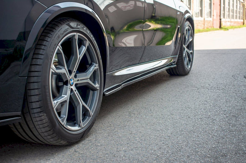 Maxton Design - SIDE SKIRTS DIFFUSERS BMW X5 G05 M-SPORT (2018-)