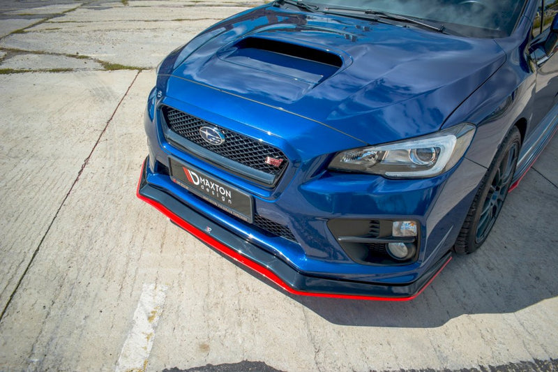 Maxton Design - FRONT SPLITTER V.3 SUBARU WRX STI