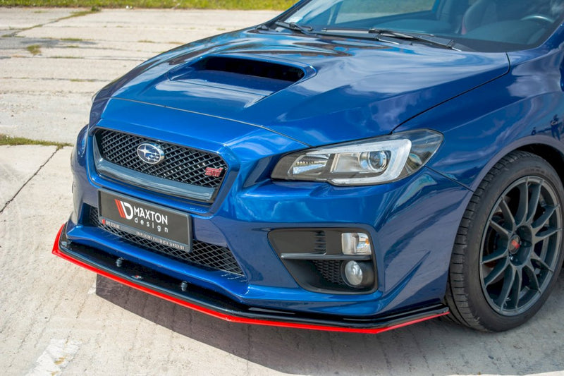 Maxton Design - FRONT SPLITTER V.4 SUBARU WRX STI