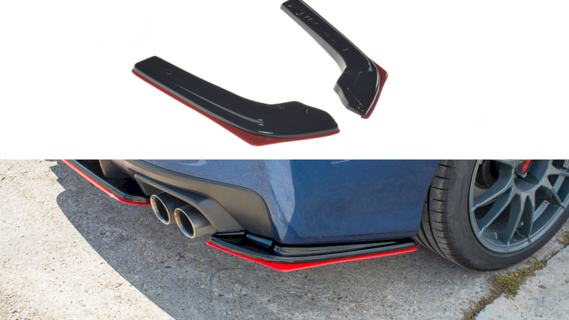 Maxton Design - REAR SIDE SPLITTERS V.2 SUBARU WRX STI