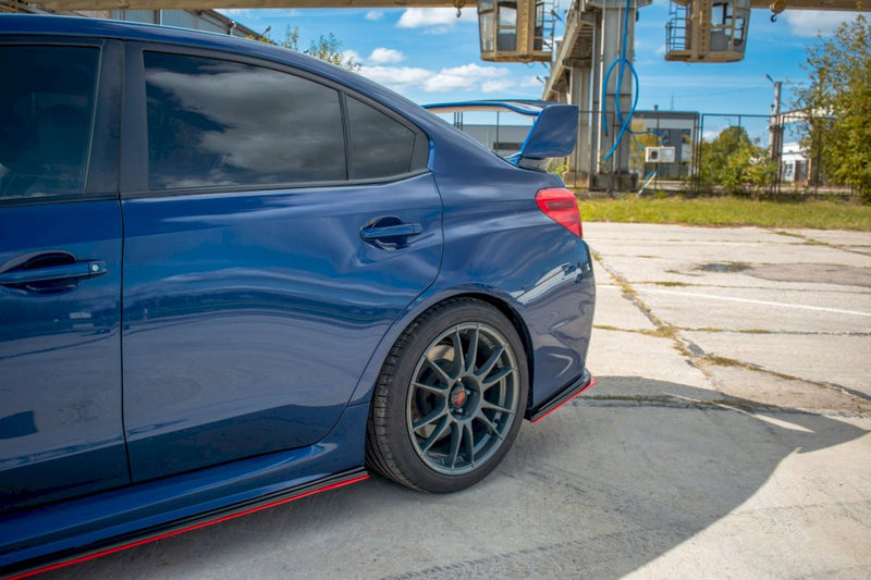 Maxton Design - REAR SIDE SPLITTERS V.2 SUBARU WRX STI