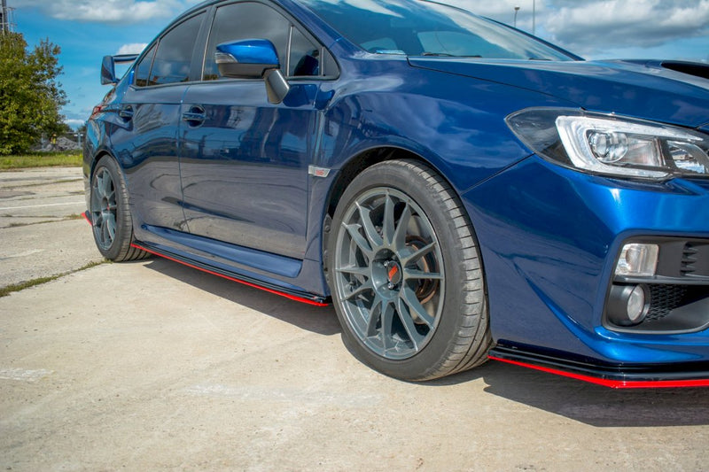 Maxton Design - SIDE SKIRTS DIFFUSERS V.2 SUBARU WRX STI